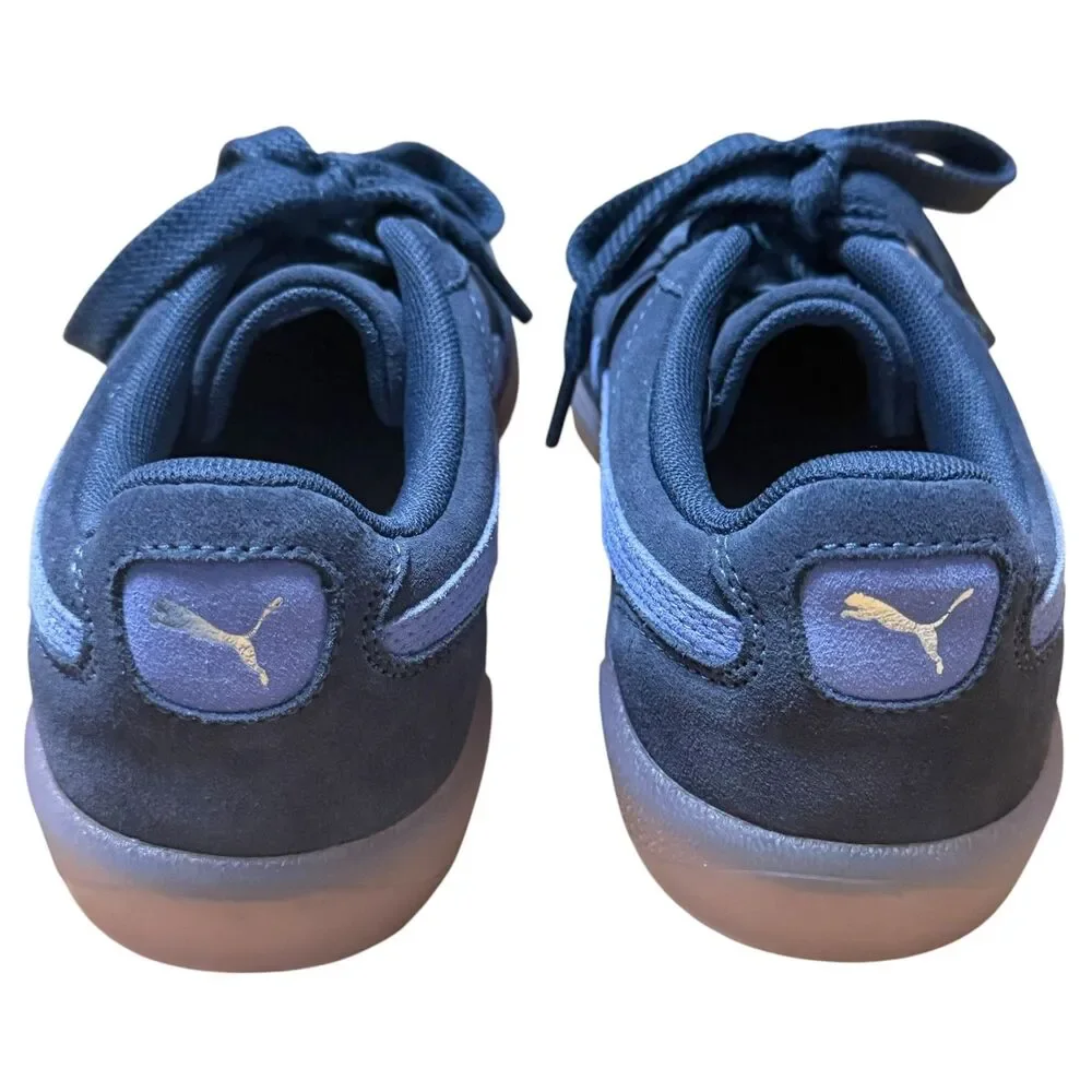 Puma Palermo Blue Suede Women Sneakers Size 7 Shoes